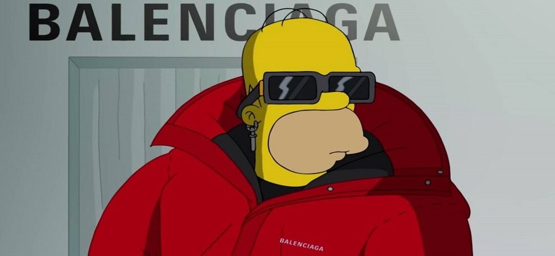 Los Simpson modelan para Balenciaga